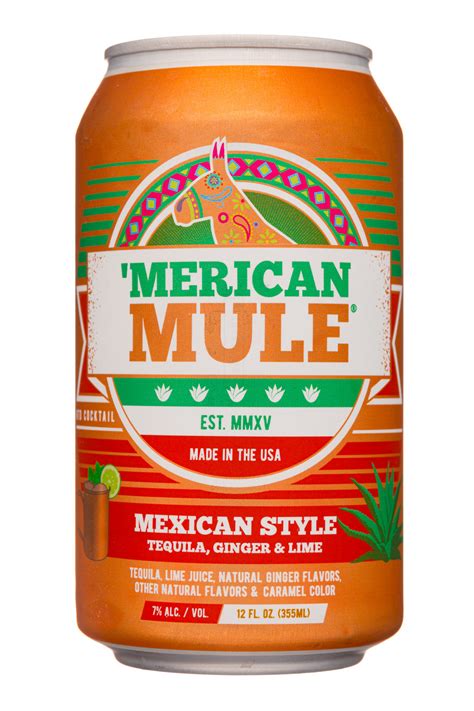 Mexican Style Tequila Ginger And Lime Merican Mule