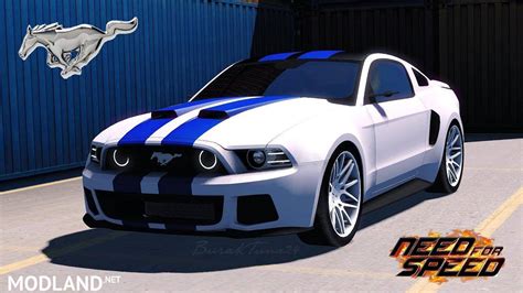 Hi guys :d need for speed: Ford Mustang «Need For Speed» (1.31,1.32) mod for ETS 2