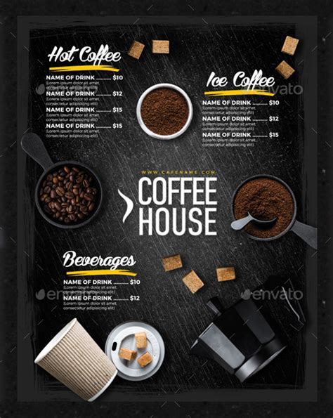 Coffee Shop Menu Designs 19 Free Templates In PSD InDesign