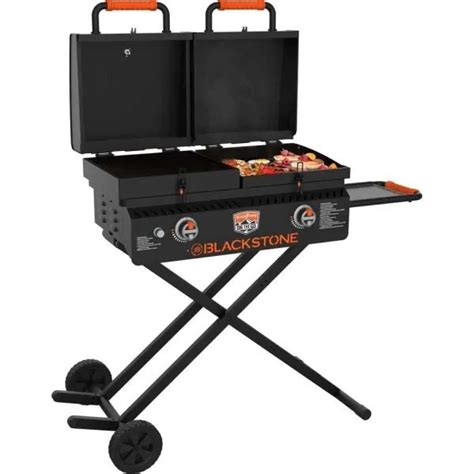 Blackstone Tailgater 17 Inch Portable Griddle And Grill Combo 1550