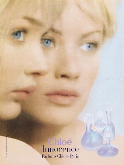 Jodie Kidd And Carolyn Murphy Chloe Innocence Ad 1996 Винтажные духи