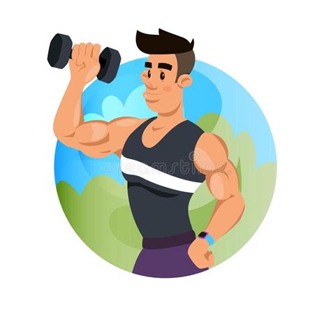 Guy Working Out Stock Illustrations 435 Guy Working Out Stock