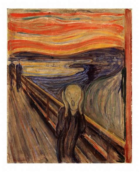 The Scream 1893 1893 By Edvard Munch Wall Art From Truly Art Art