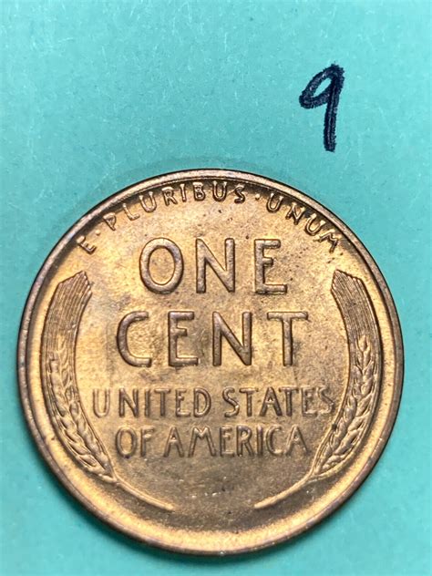 1944 D Lincoln Wheat Cent Bu Red Condition 9 Ebay