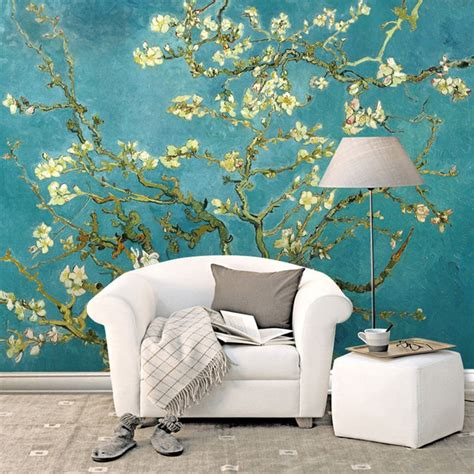 Van Gogh The Apricot Blossom Tree Art Photo Wallpaper