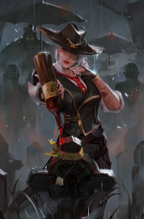 Overwatch Ashe Phone Wallpapers Wallpaper Cave