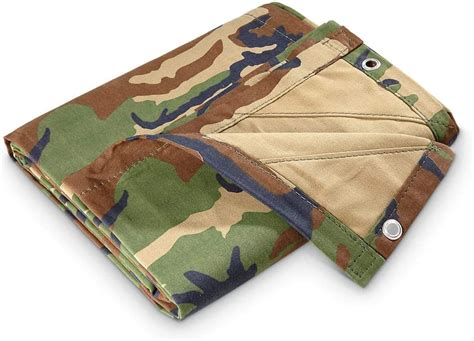 Buy Hq Issue Camo Canvas Tarp 6 X 8 Online At Lowest Price In Ubuy