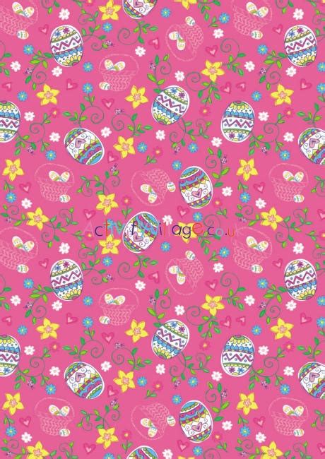 To make it easier, i've made these greeting. Easter Eggs and Flowers Scrapbook Paper