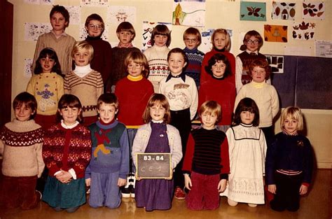 Photo De Classe CE1 1983 84 De 1983 Ecole Antoine De Saint Exupery