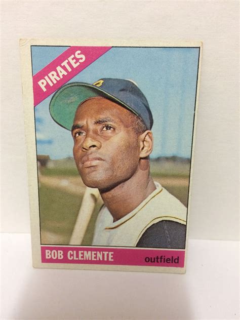 Maybe you would like to learn more about one of these? 1966 BOB CLEMENTE #300 TOPPS BASEBALL TRADING CARD