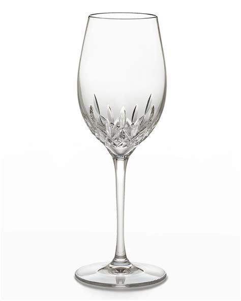 Waterford Crystal Lismore Nouveau White Wine Glasses Set Of 2 Neiman Marcus