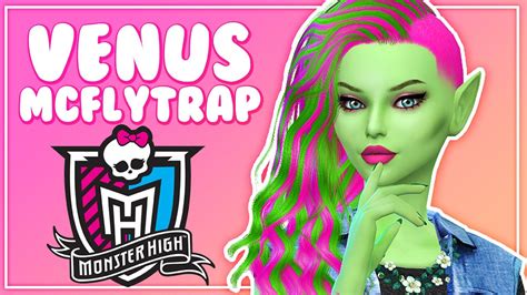 The Sims 4 Monster High Venus Mcflytrap Makeover Create A Sim