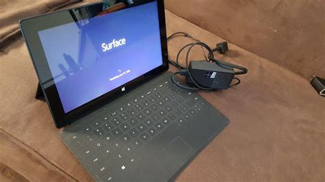 Microsoft Surface Pro 128gb Model 1514 Windows 8 Pro With Keyboard