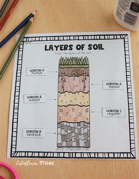 Soil Interactive Notebook Soil Layers Homeschool Science