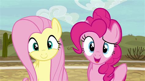Image Fluttershy And Pinkie Pleasantly Surprised S6e18png My
