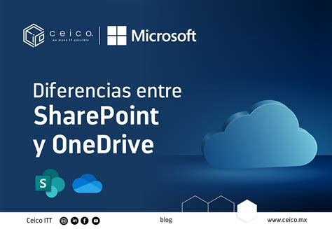 Cuales Son Las Diferencias Entre SharePoint Y OneDrive