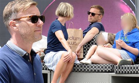 Gary Barlow And Wife Dawn Take Their Brood On A Shopping Trip During