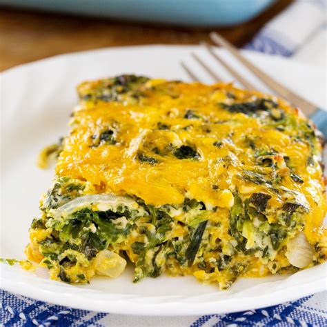Next, make the cream sauce by combining soup, milk, cheese, sour cream, melted butter, salt and pepper in a saucepan. Spinach and Cheese Casserole - Spicy Southern Kitchen