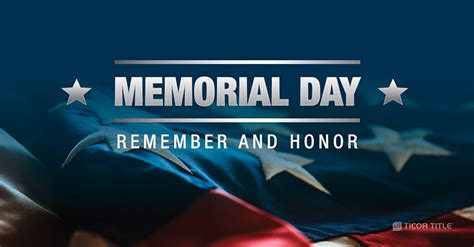 We Remember And Honor Our Fallen Heroes On Memorial Day Myticor