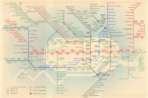 London Underground Tube Map Plan Diagram Northern Heights Schleger