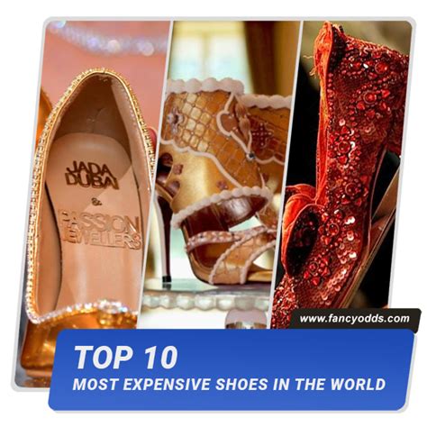 Top 10 Most Expensive Shoes In The World Fancyodds
