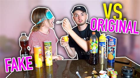 Original süßigkeiten challenge hat begonnen. FAKE vs. ORIGINAL - was schmeckt besser? mit Marcel - YouTube