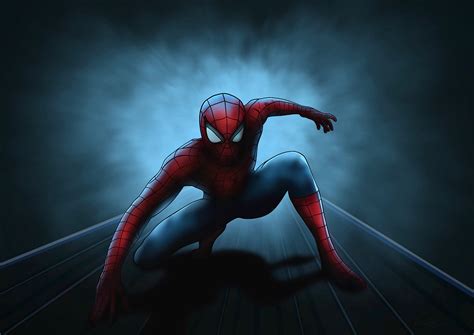 Download Comic Spider Man Hd Wallpaper By Thierry Dulau