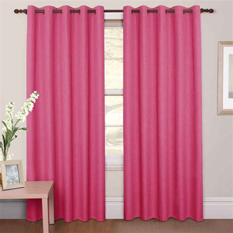 Pink solid blackout thermal grommet curtain panels (set of 2) by lark manor™. Light pink blackout curtains : Furniture Ideas ...