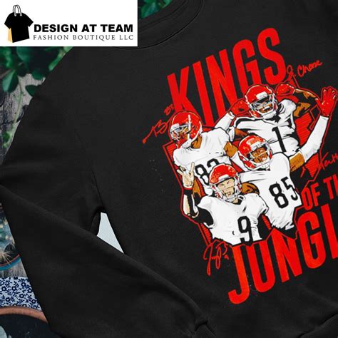 Cincinnati Jungle Kings Signatures T Shirt Hoodie Sweater Long