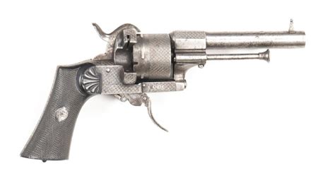 Lefaucheux Holster Pinfire Revolver Lr Price Estimate 400 500