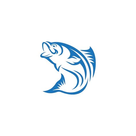 Fish Logo Template Vector Premium Download
