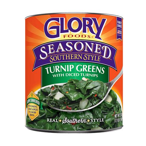 Turnip Greens With Diced Turnips Glory Foods