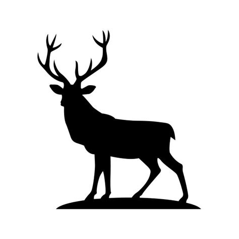 Simple Color Vinyl Male Deer Figure Stickers Factory
