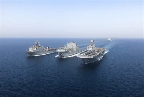 Dvids Images Bataan Amphibious Ready Group Conducts Replenishment At Sea In Arabian Gulf
