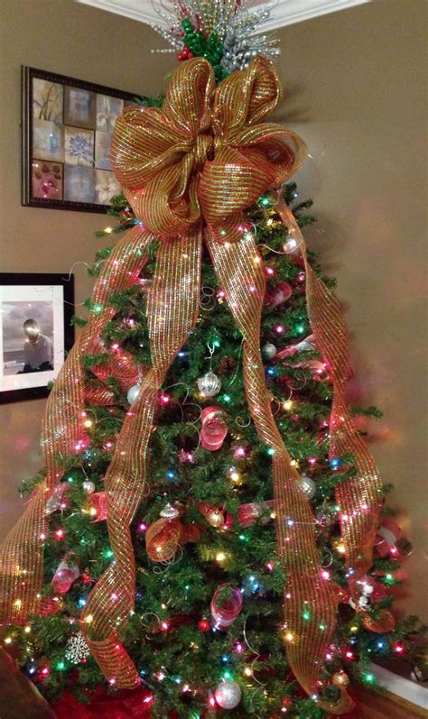 44 Awesome Christmas Tree Decorations With Mesh Decoration Love