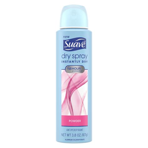 Suave Dry Spray Antiperspirant Deodorant Powder Fresh 38 Oz Walmart