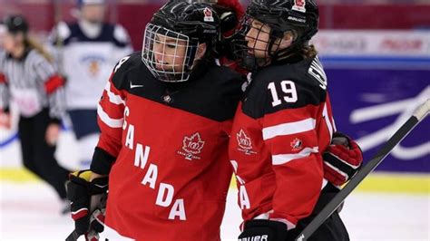 Hockey Féminin Le Canada Affrontera Les États Unis En Finale Équipe Canada Site Officiel