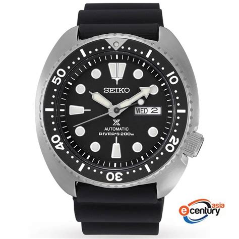 seiko srp777k1 men s automatic prospex turtle diver s 200m black silicone strap watch
