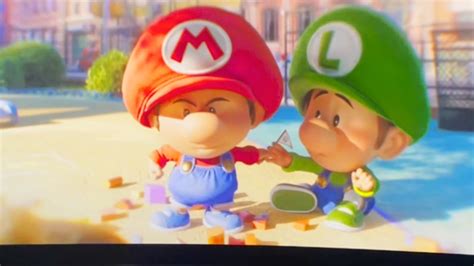 Baby Mario Baby Luigi Super Mario Bros Movie Spoilers Youtube