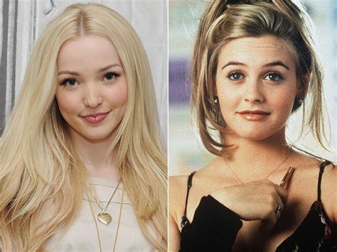 dove cameron playing cher in clueless the musical