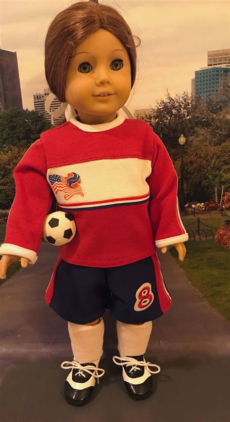 american girl doll clothes soccer outfit for 18 dolls by fioribelli on etsy doll clothes