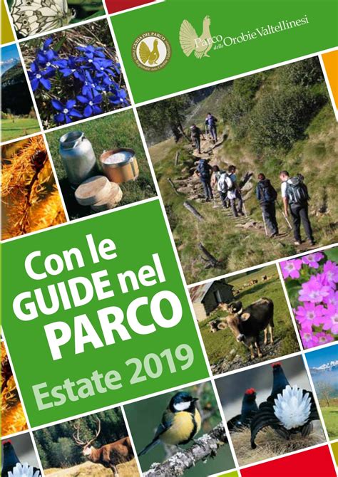 Programma Escursionistico 2019 Parco Delle Orobie Valtellinesi