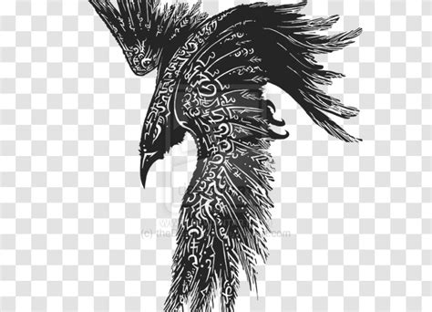 Odin Common Raven Tattoo Huginn And Muninn Celts Norse Mythology