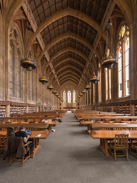 Graduate Reading Room In The Suzzallo Library At The University Of