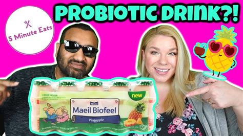 Maeil Biofeel Probiotic Drink Pineapple Review Youtube