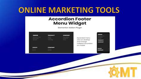 Accordion Footer Menu Widget For Elementor Onlinemarketingtools