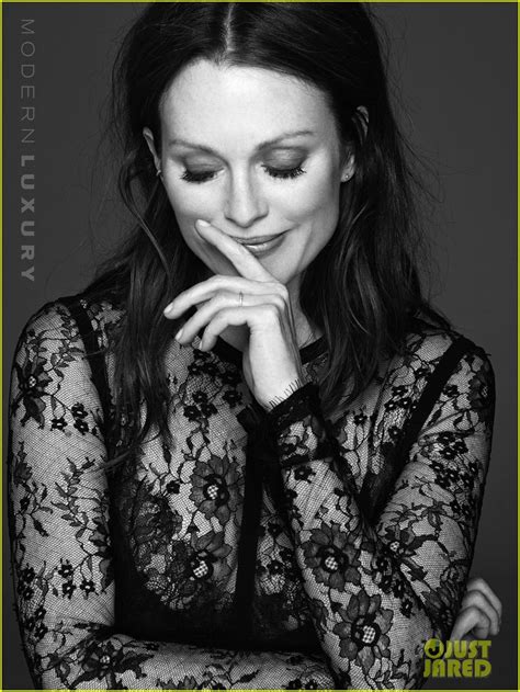 Julianne Moore Shows Lots Of Leg And Cleavage For Beach Magazine Photo 3178370 Julianne Moore