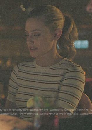 Bettys White Striped Top On Riverdale Outfit Details Https