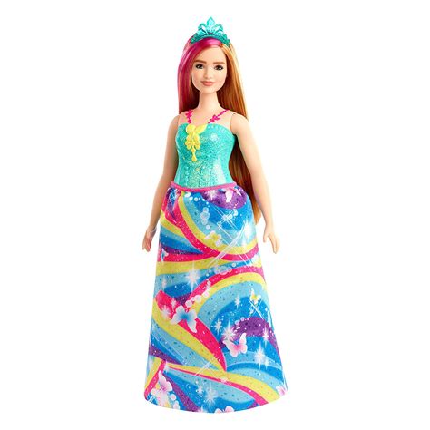 Barbie Dreamtopia Princess Strawberry Blonde And Pink Hair Doll At Toys