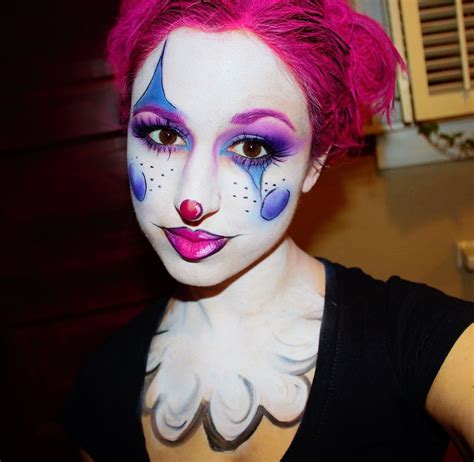 Pinky The Clown Makeup Tutorial Makeup Geek Cute Clown Creepy Clown